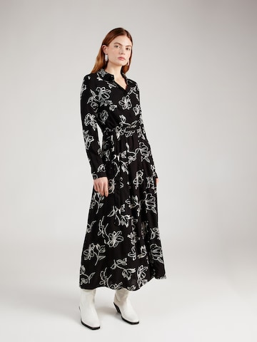 Robe 'Aurelia' ABOUT YOU en noir : devant