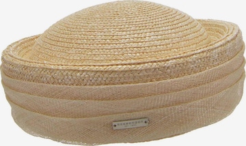 Seeberger Hut 'Cap' in Beige: Vorderseite