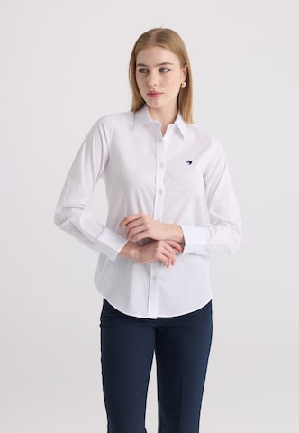 Chemisier Felix Hardy en blanc