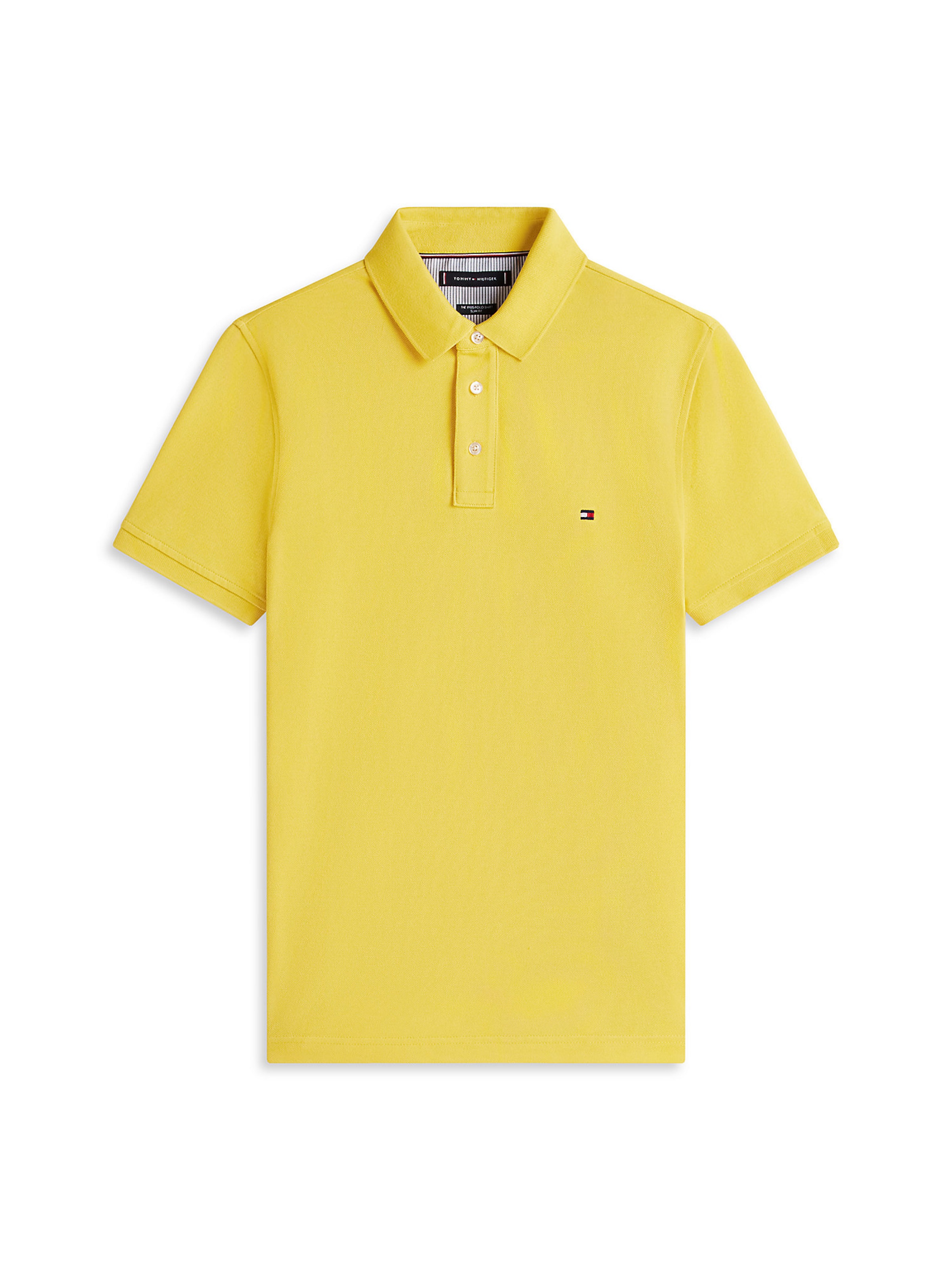 TOMMY HILFIGER Shirt 'CORE 1985 SLIM POLO' in Yellow, Item view
