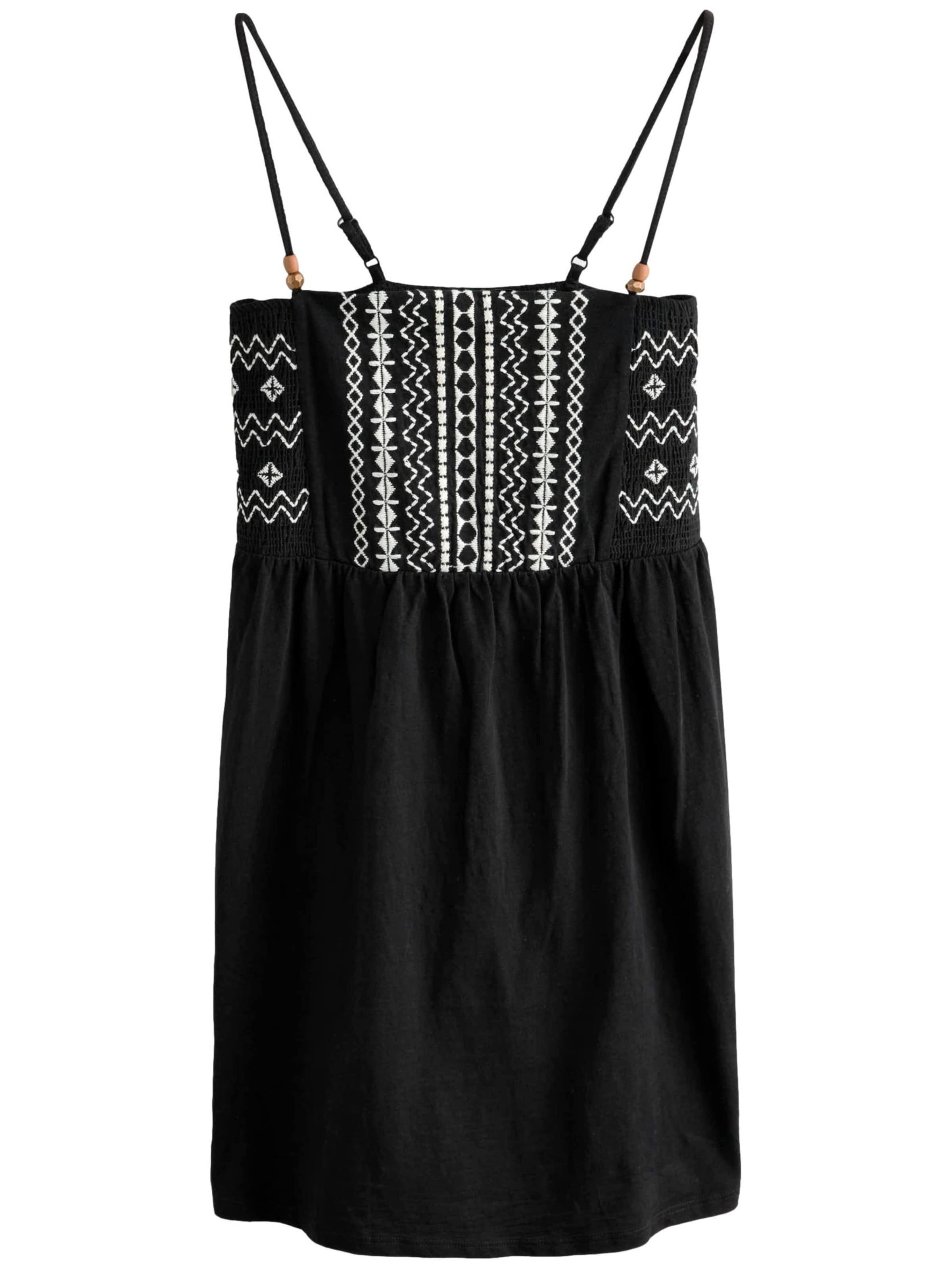 Next - Vestido em preto: frente