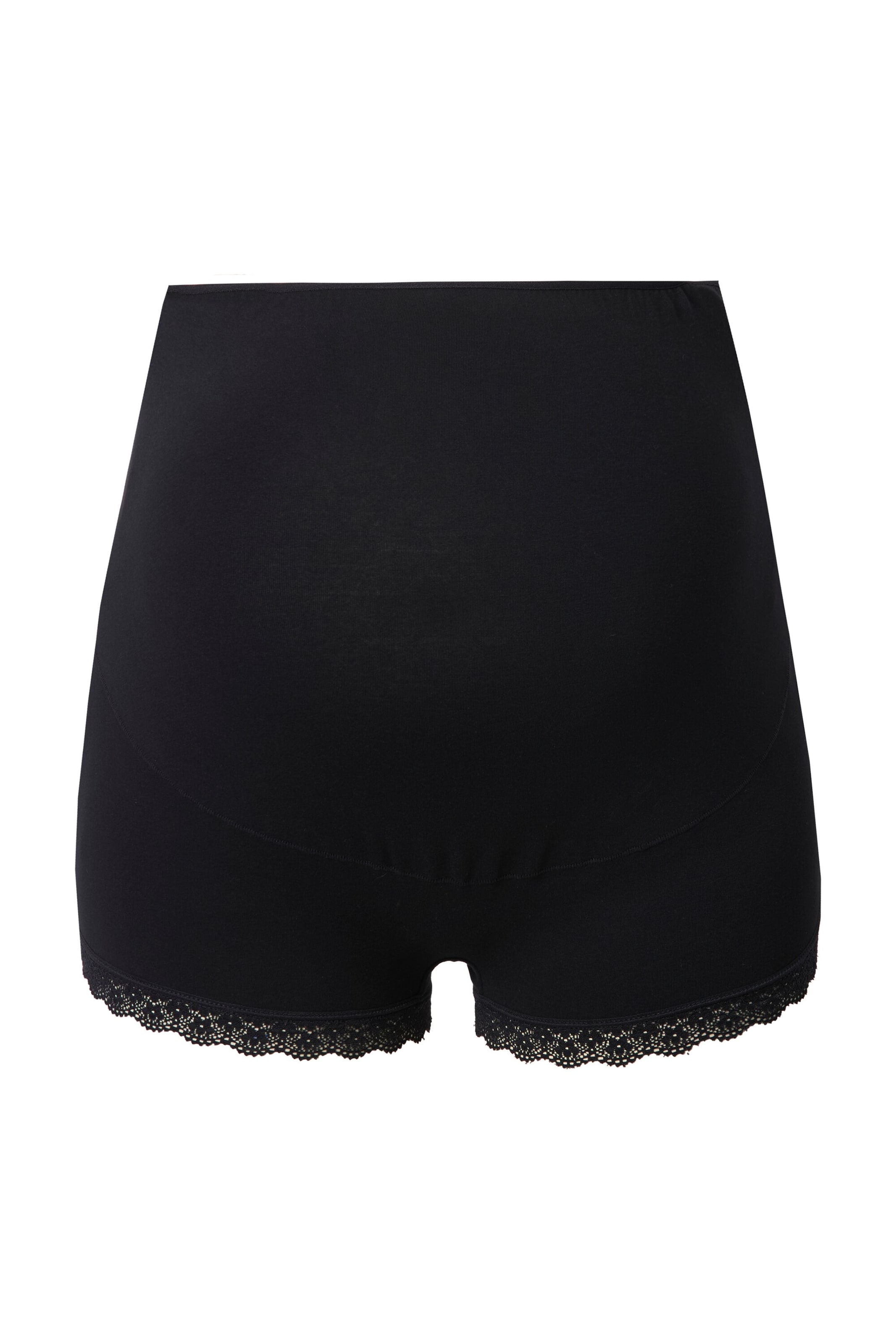 Ulla Popken Boyshorts in Black: front