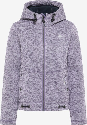 Schmuddelwedda - Chaqueta polar en lila: frente