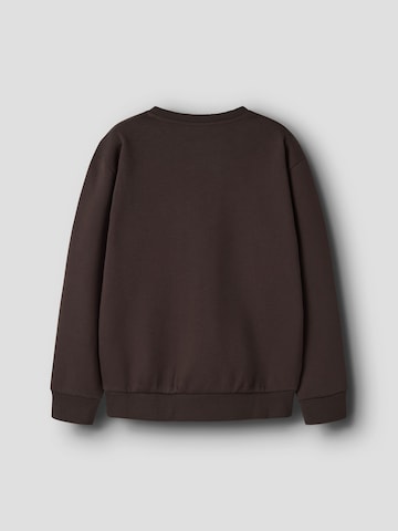 NAME IT - Sudadera en marrón