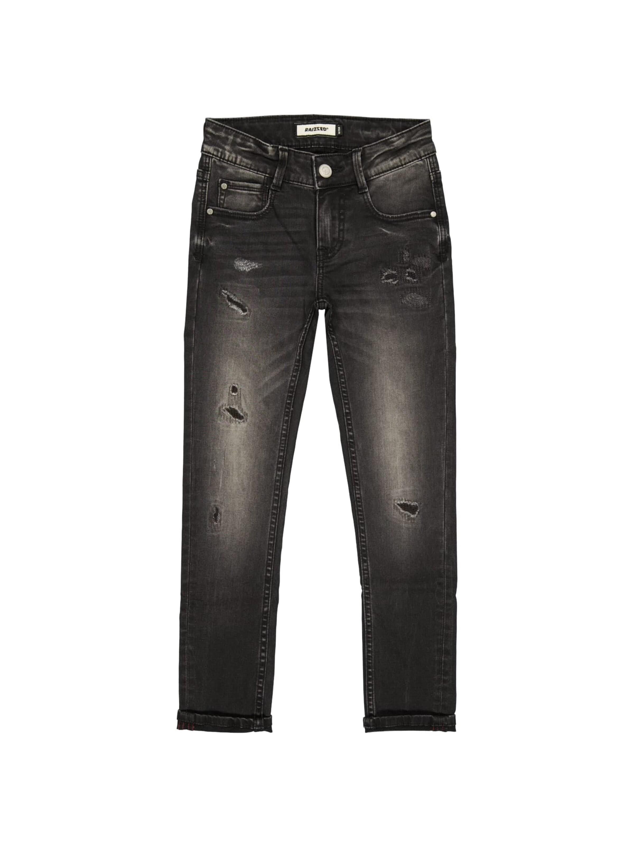 Raizzed Baggy Jeans in Grijs: voorkant