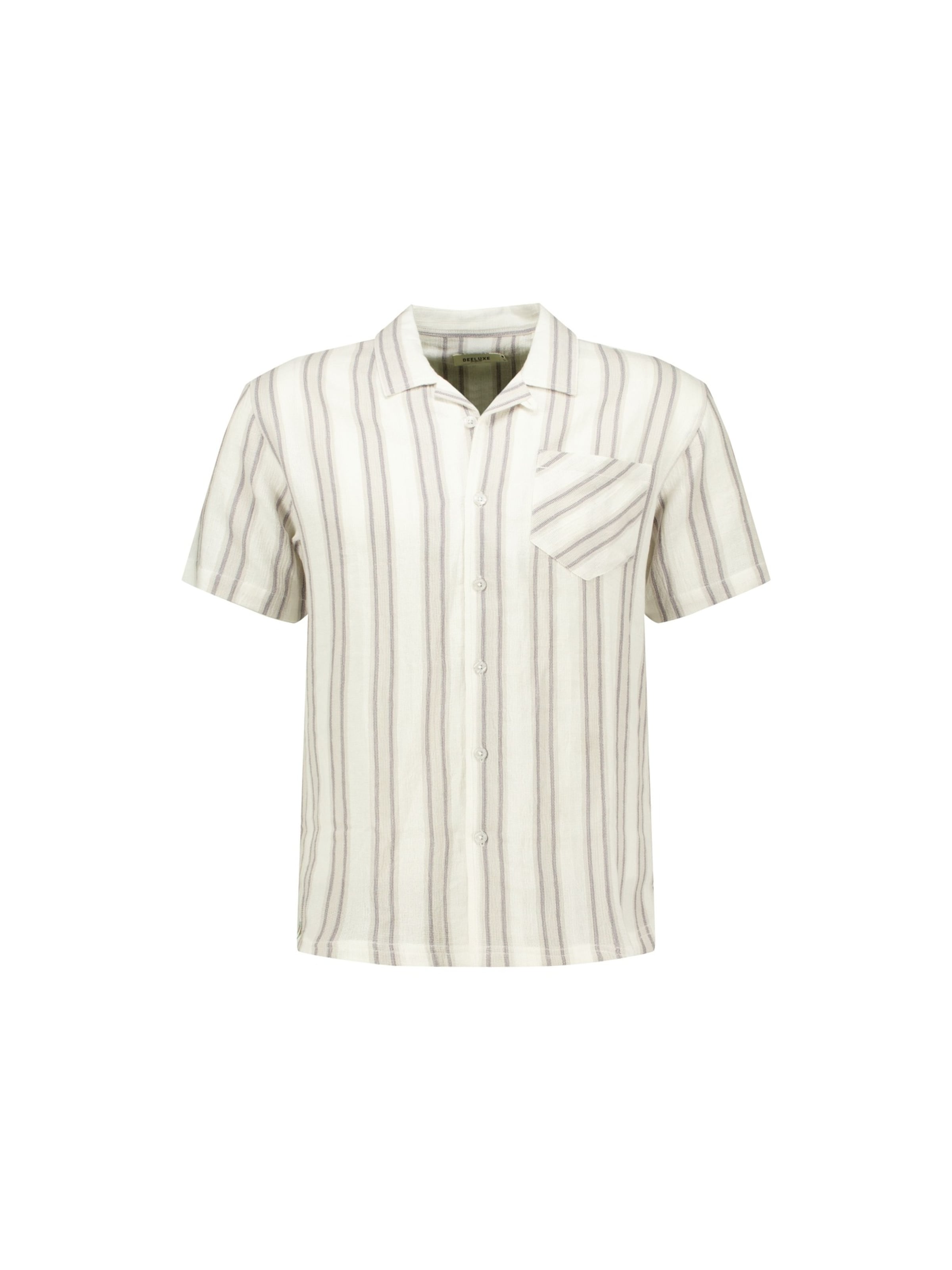 Chemise 'CURRIES' Deeluxe en gris : devant