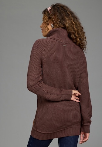 KangaROOS Pullover in Braun