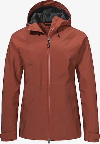 Veste outdoor 'Mauku' Schöffel en rouge : devant
