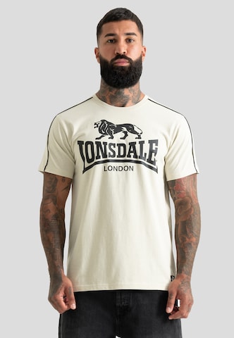 Lonsdale London Koszulka 'Ruislip' w kolorze beżowy: przód