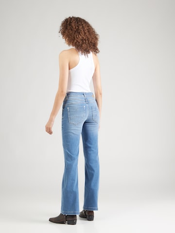 évasé Jean '94AMELIE' Gang en bleu