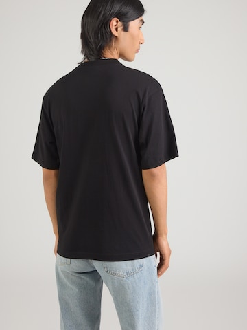 HUGO Shirt 'Noglasy' in Zwart