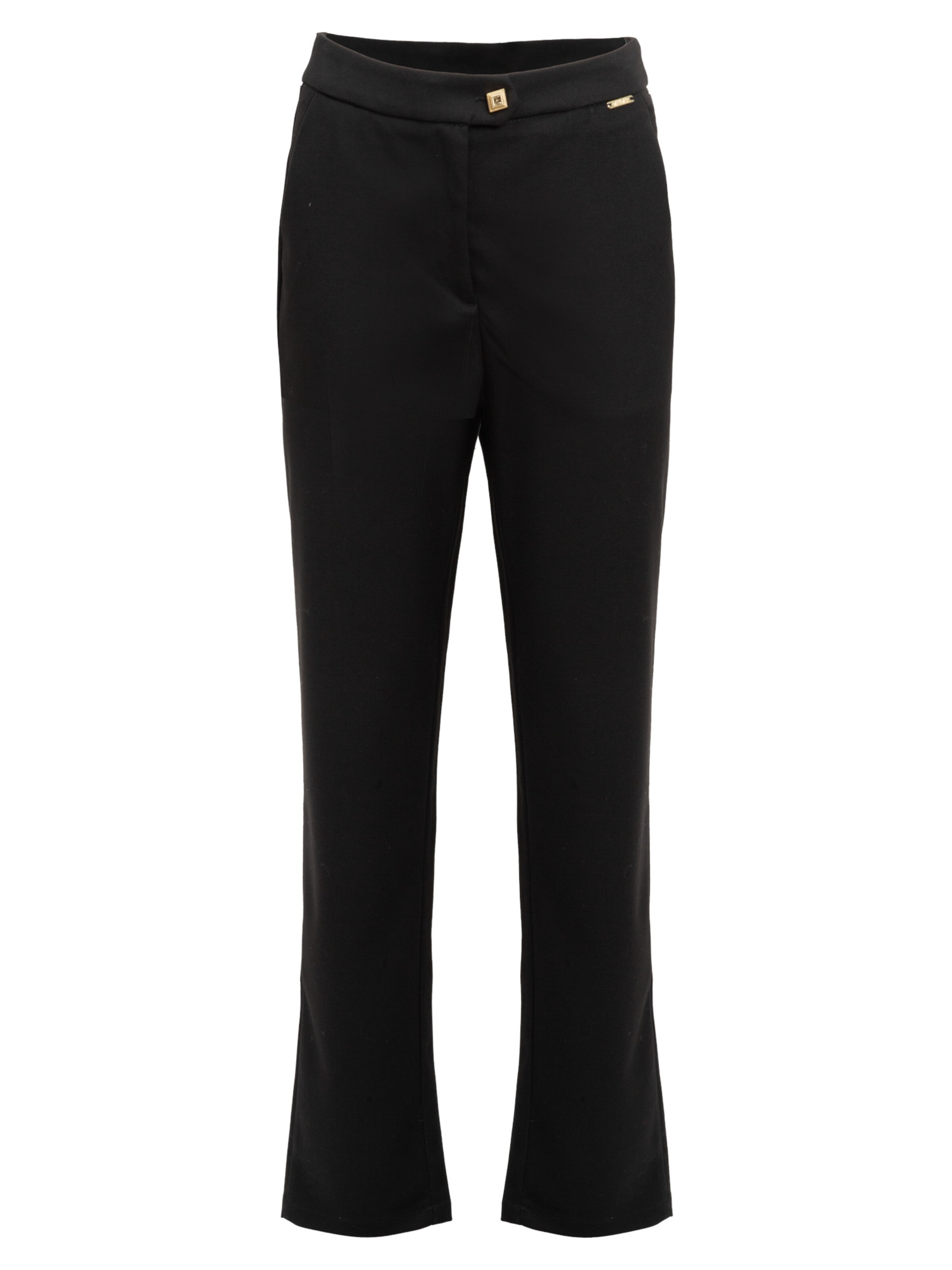 Influencer Tapered Pants in Black: front