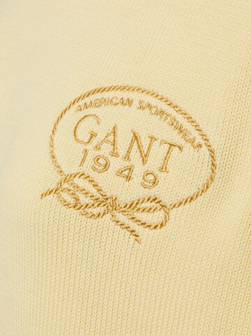 GANT Pullover in Gelb