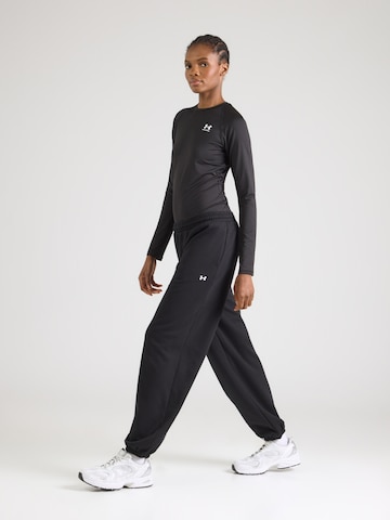 UNDER ARMOUR Tapered Sportnadrágok 'Icon Flc' - fekete