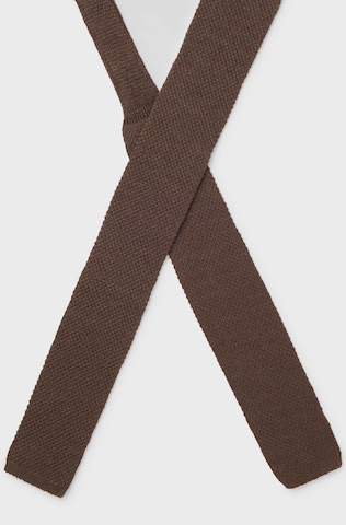 BOSS Tie 'Beckham x Boss' in Brown