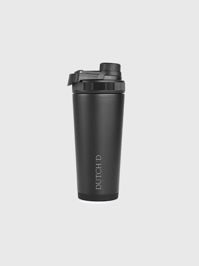 Dutch'D Drinking Bottle 'Thermo Shaker 800ML' in Black, Item view