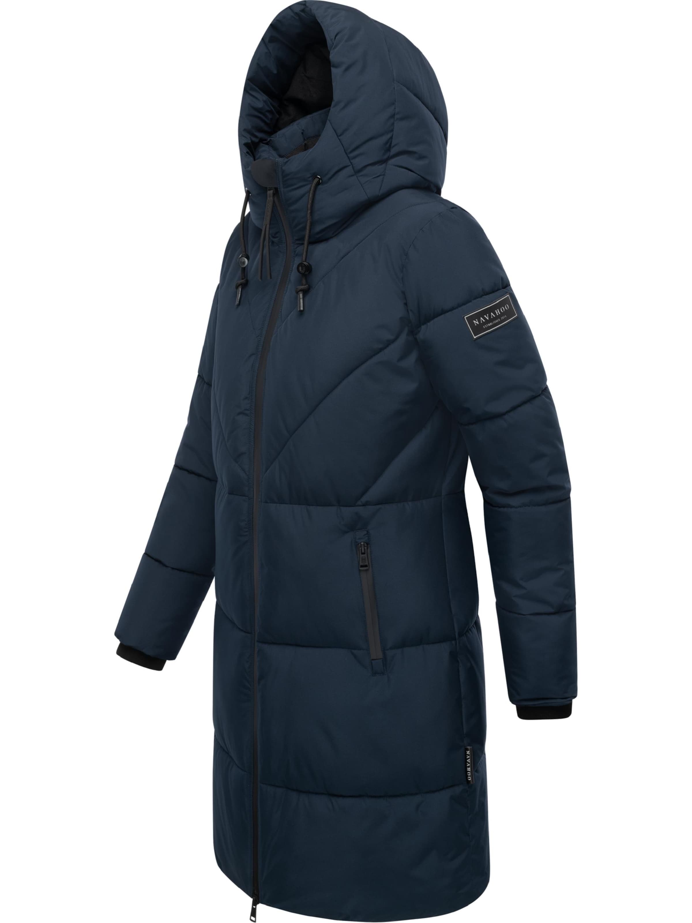 NAVAHOO Winter coat 'Kältekuschel XIV' in Blue