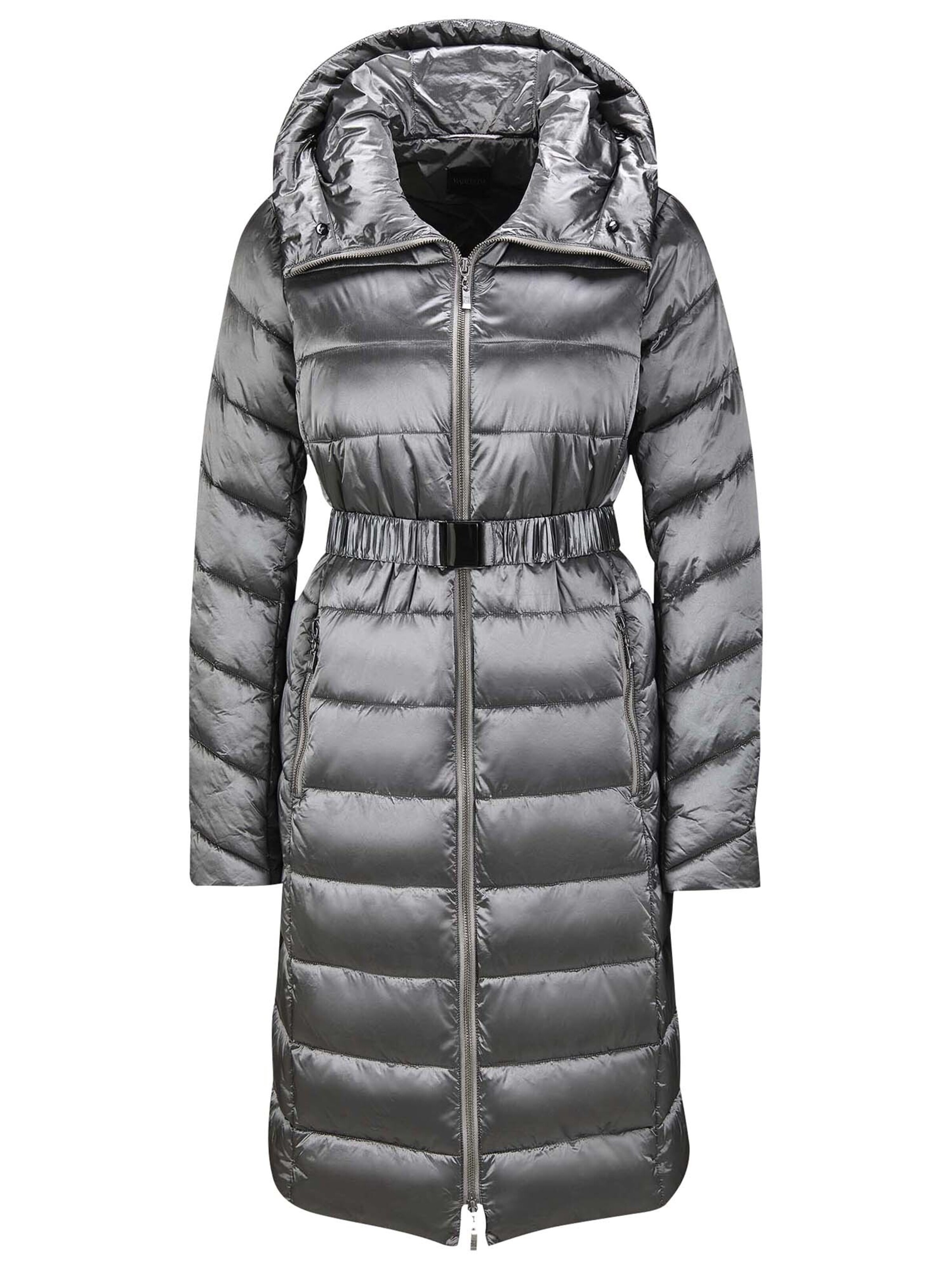 MADELEINE Mantel in Grau: Vorderseite