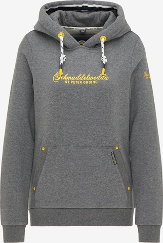 Schmuddelwedda Sweatshirt 'St. Peter-Ording' in Grey: front