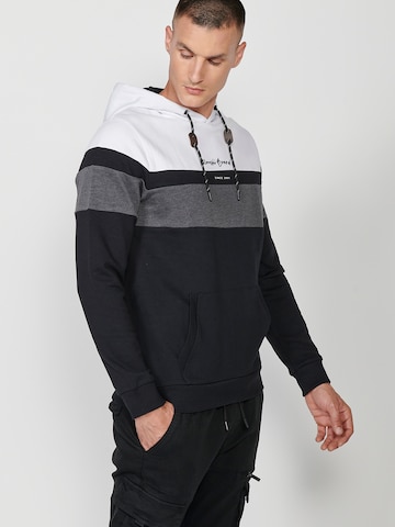 KOROSHI Sweatshirt in Schwarz