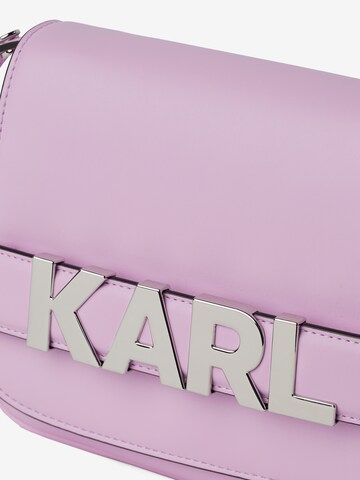 Karl Lagerfeld Schoudertas in Lila