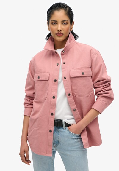 Superdry Tussenjas in de kleur Rosa, Productweergave