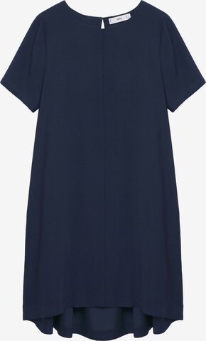 MANGO Sukienka 'BYEC-H' w kolorze niebieski: przód