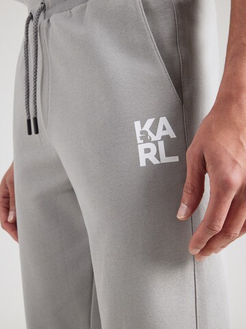 Karl Lagerfeld - regular Pantalón en gris