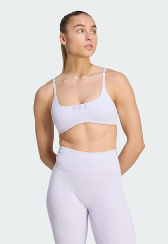 Bustier Soutien-gorge de sport 'All Me' ADIDAS PERFORMANCE en violet : devant