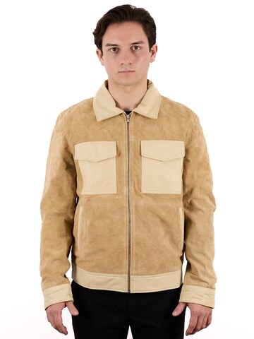 Giacca di mezza stagione 'Sahara Suede' di Chic and Clicks in beige