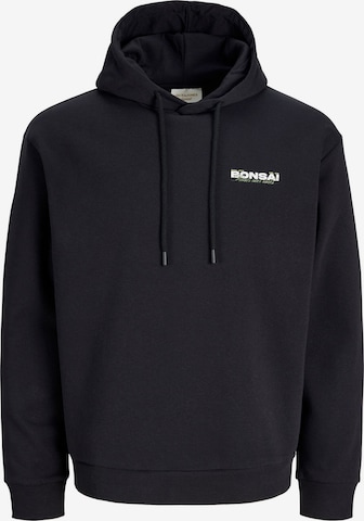Felpa di JACK & JONES in nero: frontale