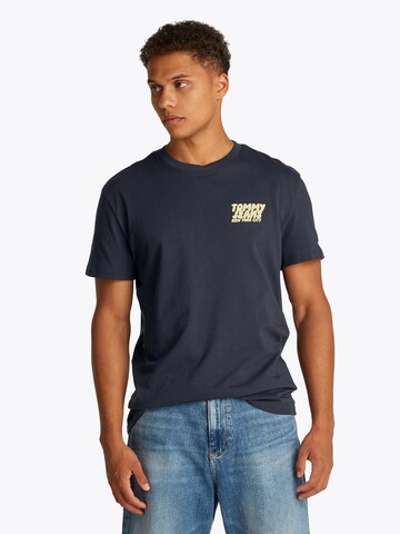 Tommy Jeans T-Shirt in Blau