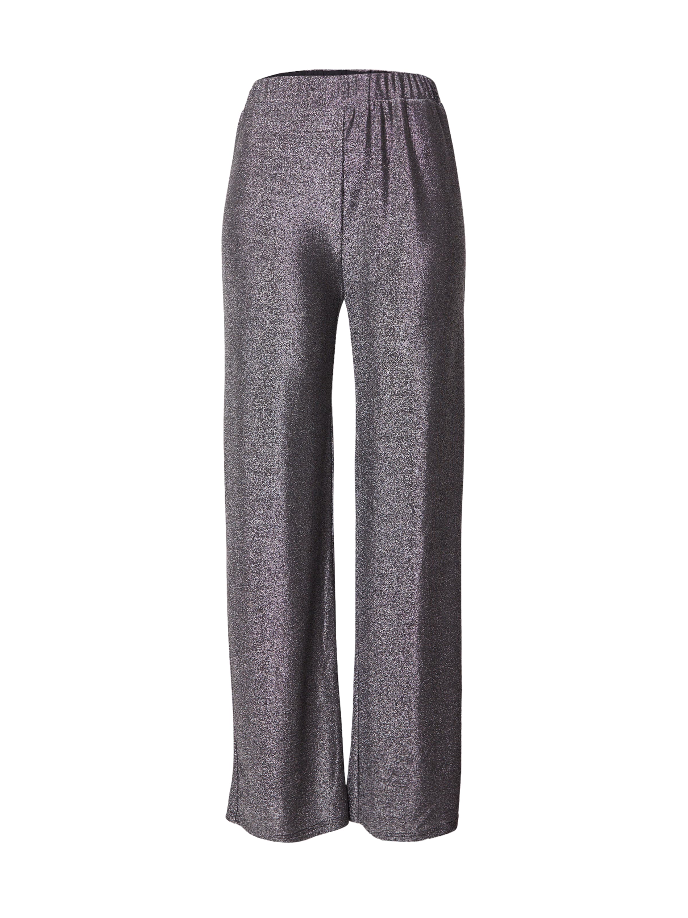 ABOUT YOU Wide leg Byxa 'Lucia' i silver: framsida