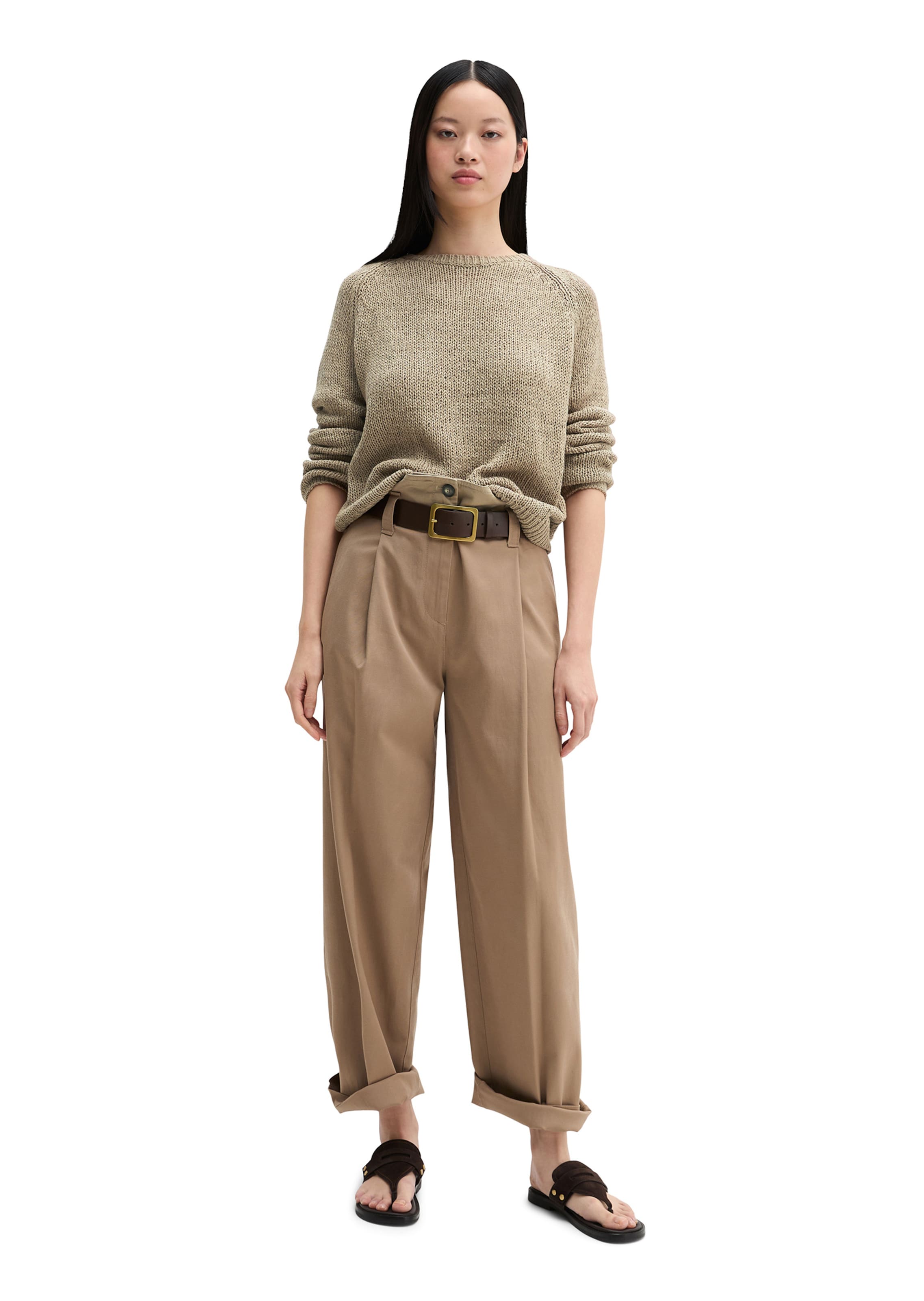 Marc O'Polo Pullover in Braun