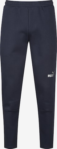 PUMA Workout Pants 'TeamFinal' in Blue: front