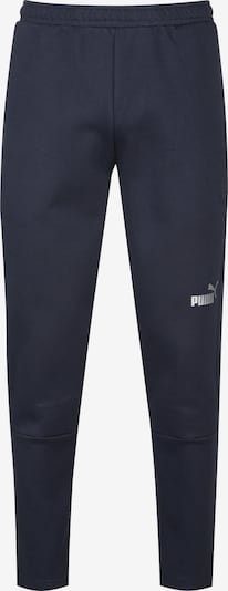 PUMA Workout Pants 'TeamFinal' in Navy / White, Item view