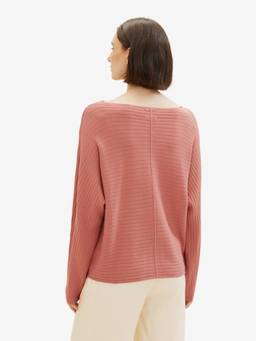 TOM TAILOR Pullover in Pink