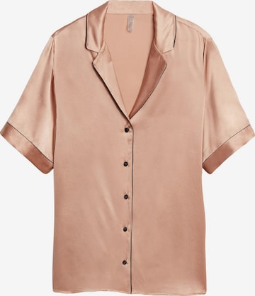 INTIMISSIMI Pajama Shirt in Brown: front