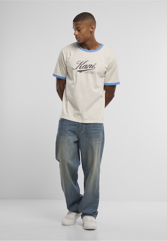 Karl Kani Shirt 'Cursive Varsity' in White