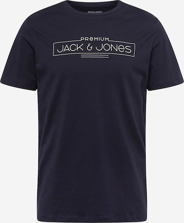 JACK & JONES Tričko 'BOOSTER' – modrá: přední strana