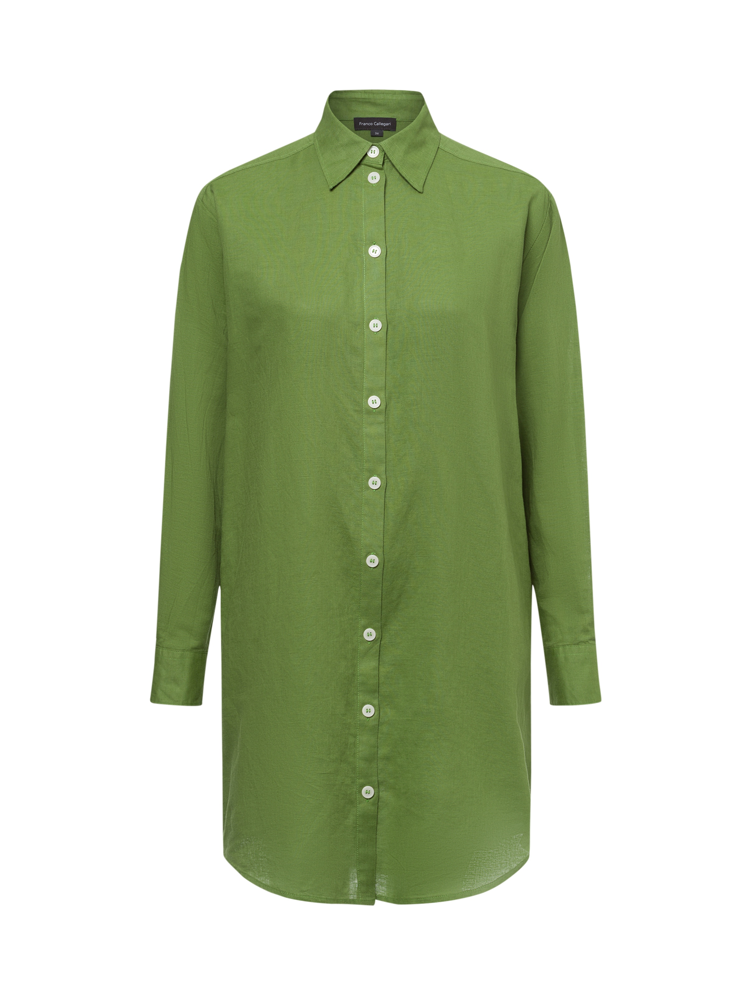 Chemisier 'Gudrun' Franco Callegari en vert : devant