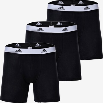 ADIDAS ORIGINALS Boxer shorts in Black: front