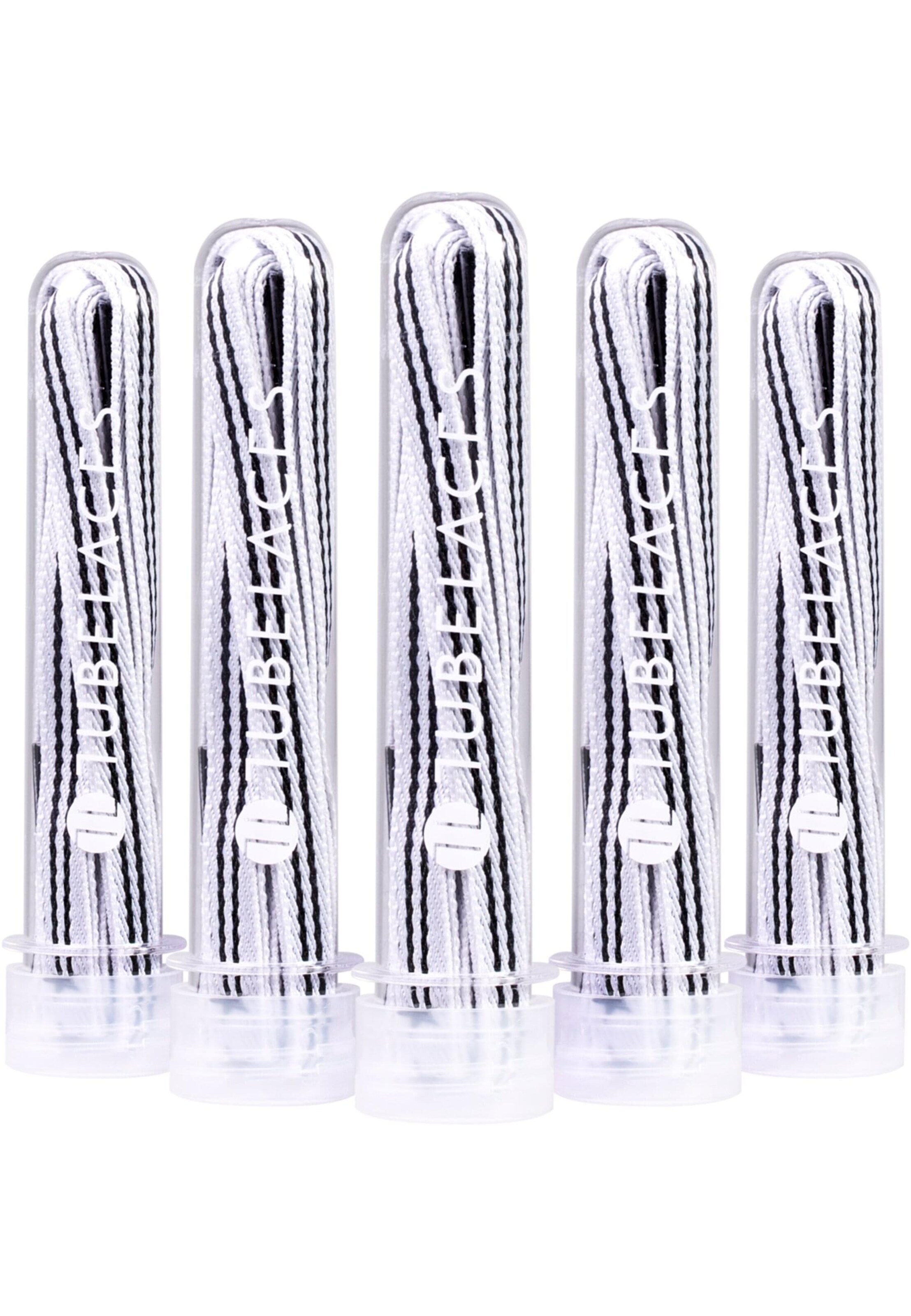 Accessoires pour chaussures 'White Flat' TUBELACES en blanc : devant