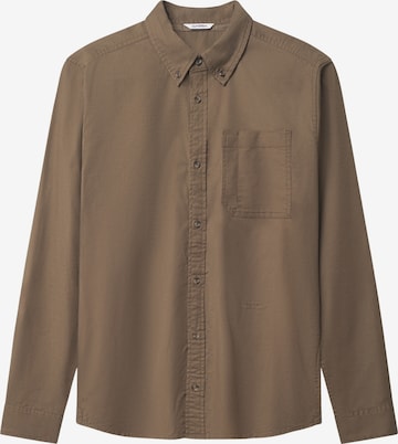 GABBA Overhemd 'Bent Reg Ox' in Groen: voorkant