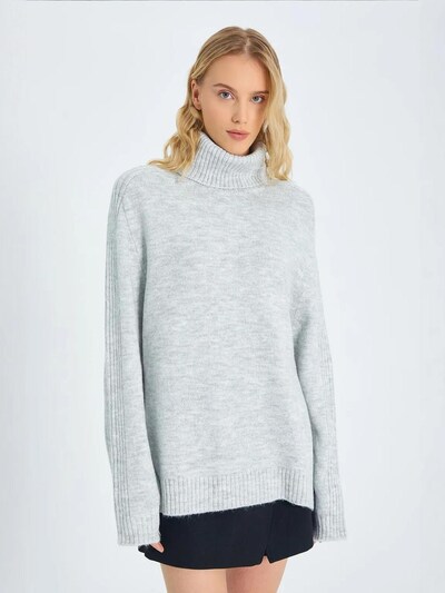 szürke MixRay Pulóver 'Pullover' - S-M, Termék nézet