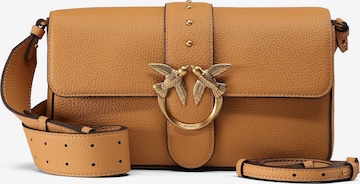 Borsa a tracolla 'Love One' di PINKO in marrone: frontale