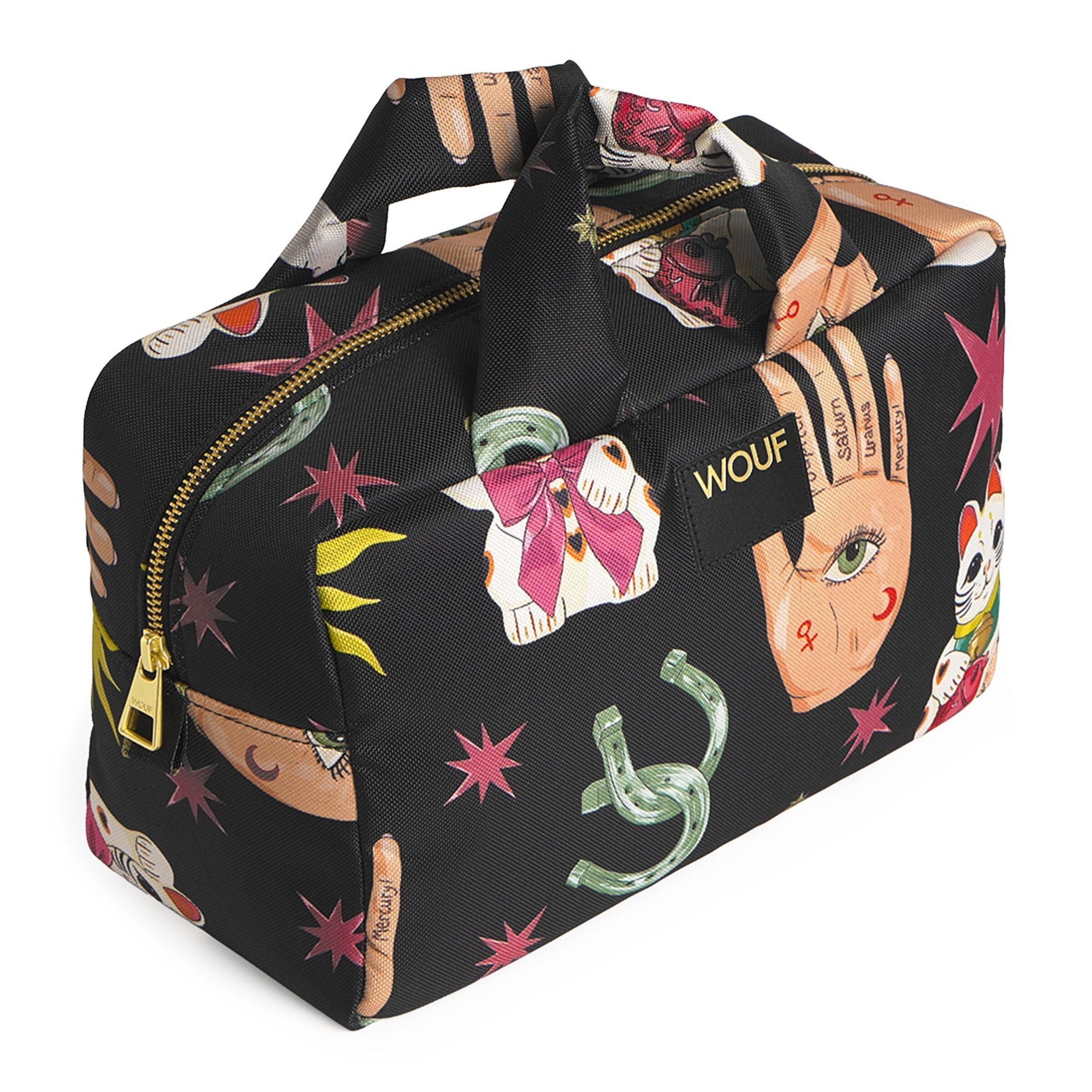 Nécessaire 'Daily' di Wouf in nero