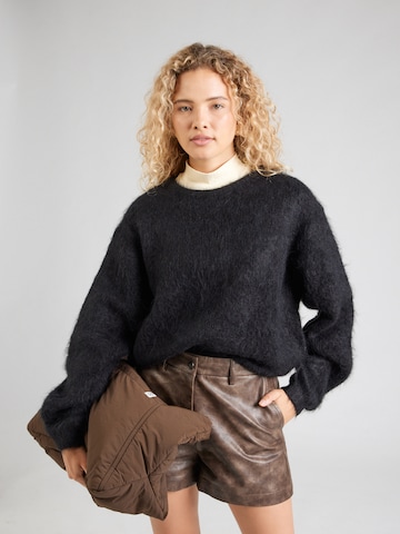 AMERICAN VINTAGE Neulepaita 'NIBY' värissä musta: etupuoli
