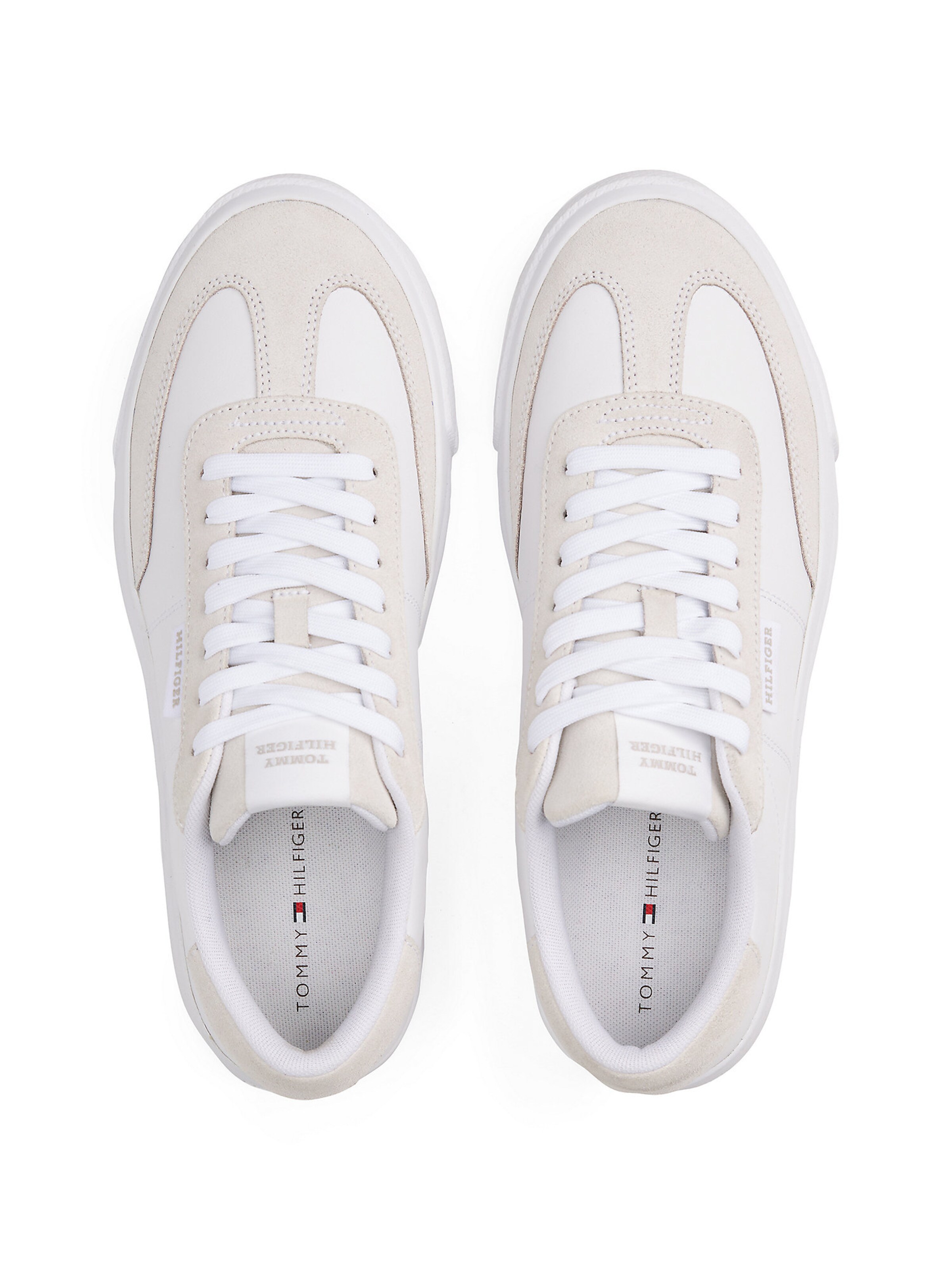 TOMMY HILFIGER Platform trainers in White