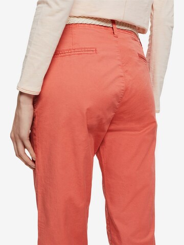 Regular Pantalon chino ESPRIT en orange